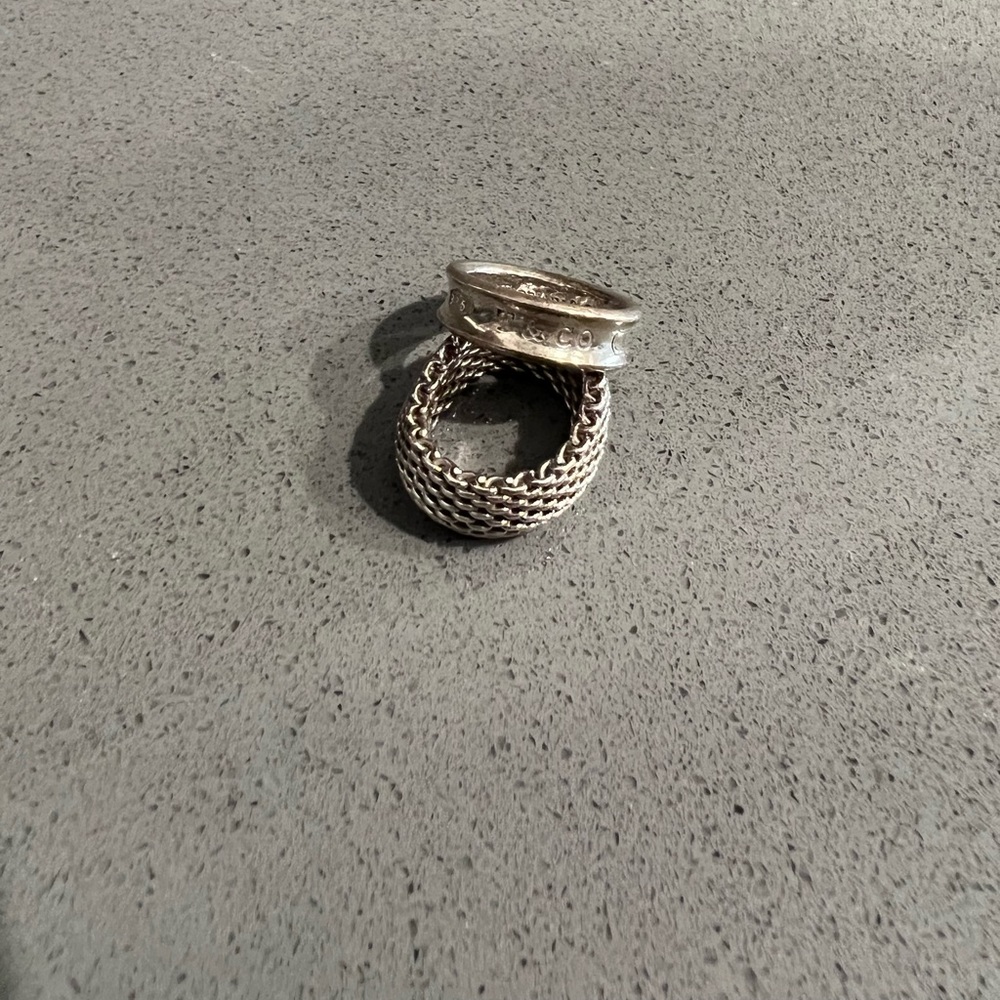 Tiffany 1837 ring size 9 - 100% authentic
